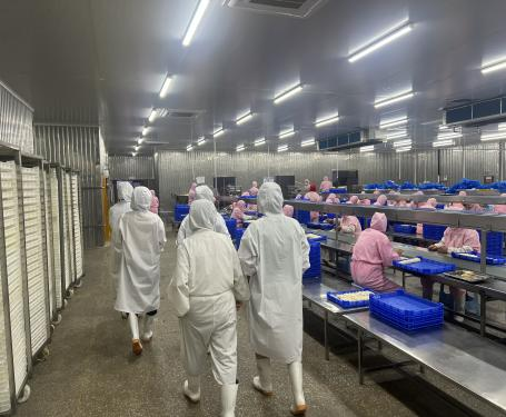 品管部組織三個單位車間品管召開質(zhì)量會議